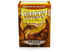 Dragon Shield Classic Sleeve - Orange ‘Pyrox’ 100ct | Spectrum Games