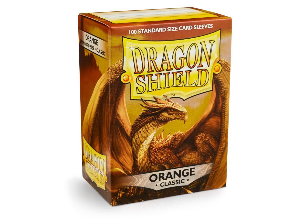 Dragon Shield Classic Sleeve - Orange ‘Pyrox’ 100ct | Spectrum Games