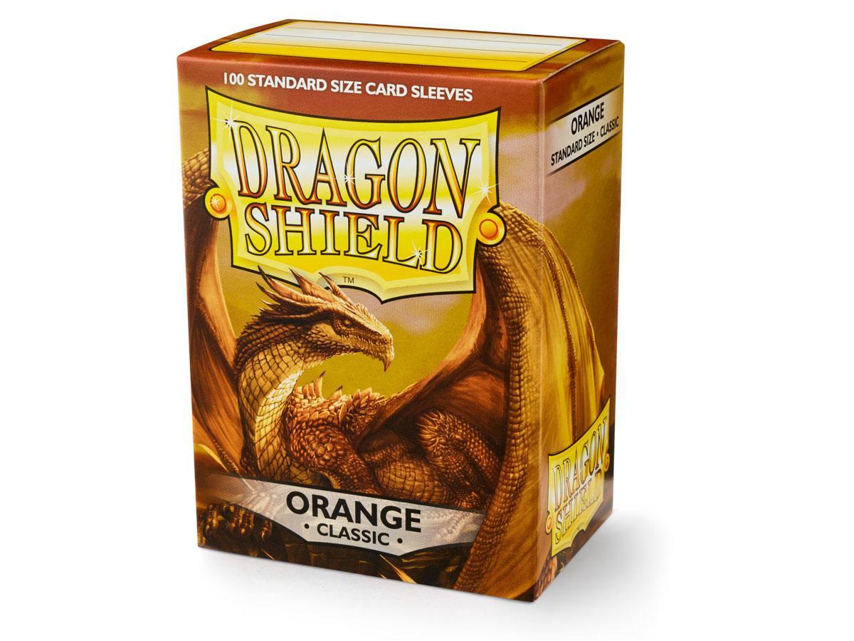 Dragon Shield Classic Sleeve - Orange ‘Pyrox’ 100ct | Spectrum Games