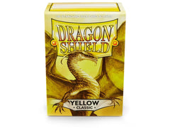 Dragon Shield Classic Sleeve - Yellow ‘Corona’ 100ct | Spectrum Games