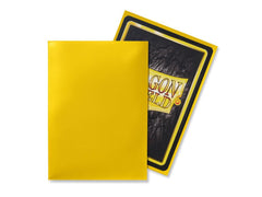 Dragon Shield Classic Sleeve - Yellow ‘Corona’ 100ct | Spectrum Games