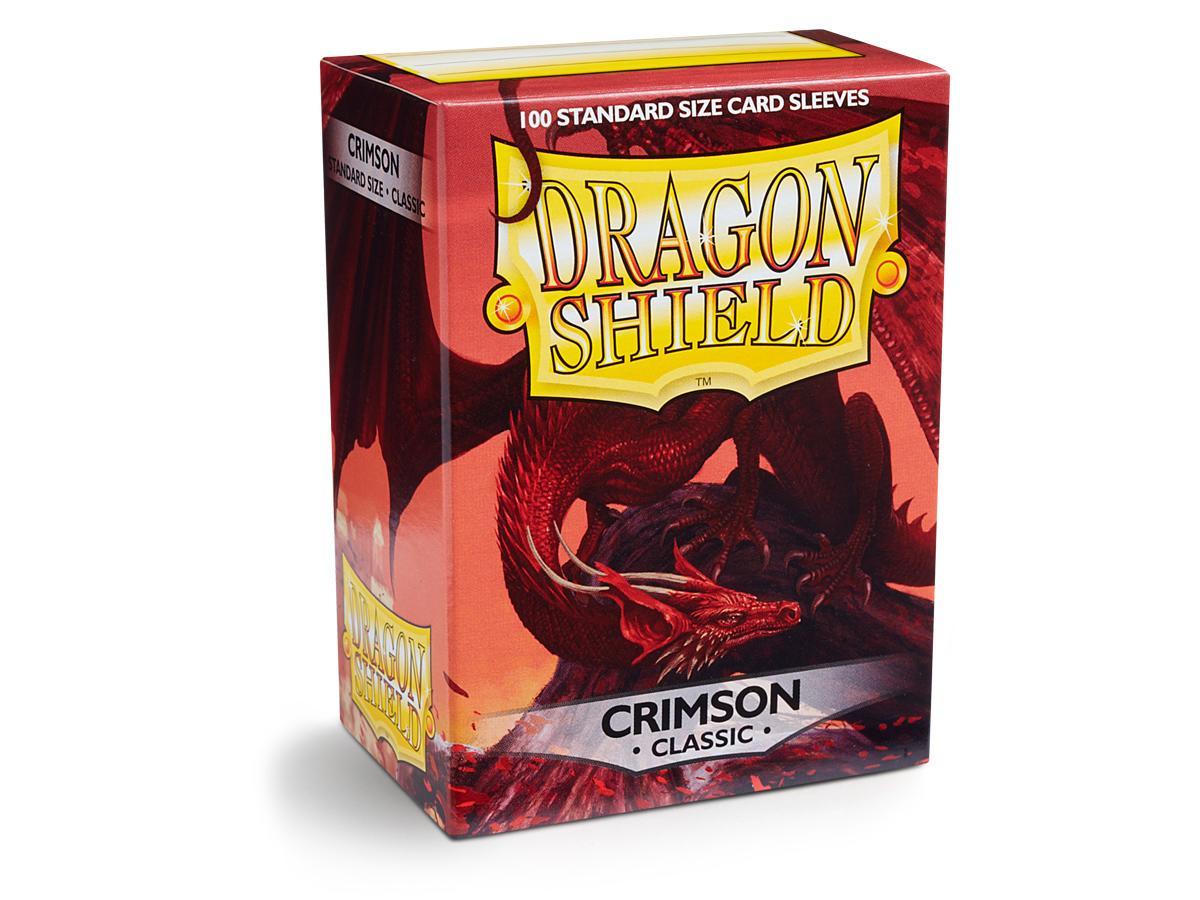 Dragon Shield Classic Sleeve - Crimson ‘Arteris’ 100ct | Spectrum Games