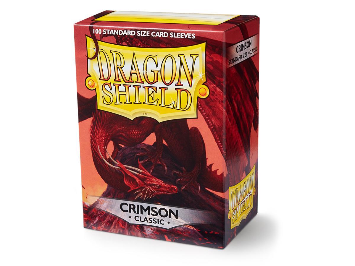 Dragon Shield Classic Sleeve - Crimson ‘Arteris’ 100ct | Spectrum Games