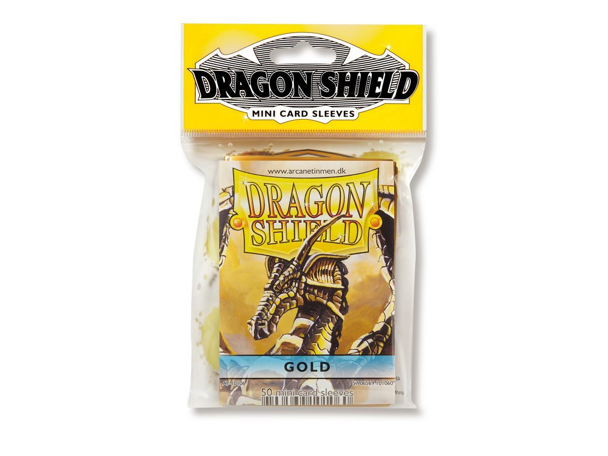 Dragon Shield Classic Sleeve - Gold ‘Pontifex’ 50ct | Spectrum Games