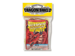 Dragon Shield Classic (Mini) Sleeve - Red ‘Titanius’ 50ct | Spectrum Games