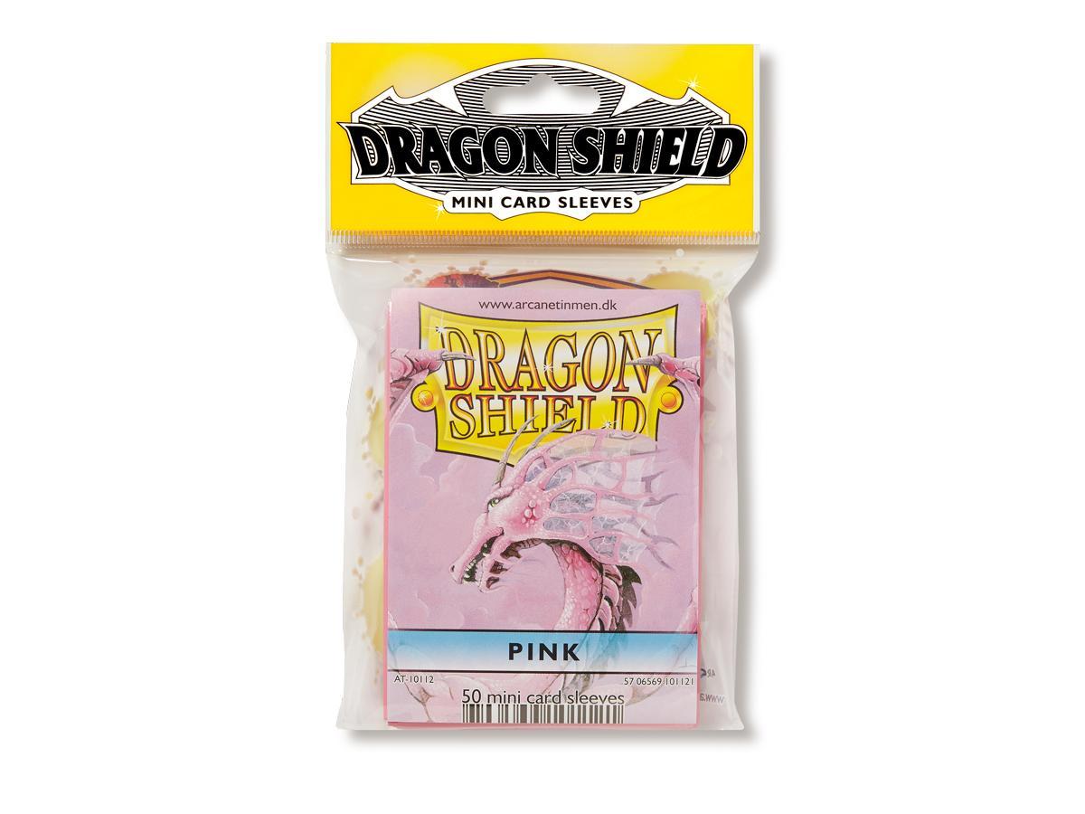 Dragon Shield Classic (Mini) Sleeve - Pink ‘Chandrexa’ 50ct | Spectrum Games