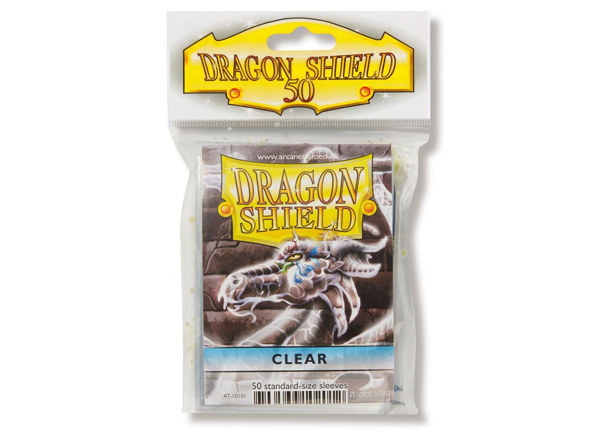 Dragon Shield Classic Sleeve - Clear ‘Spook’ 50ct | Spectrum Games