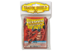 Dragon Shield Classic Sleeve - Red ‘Titanius’ 50ct | Spectrum Games