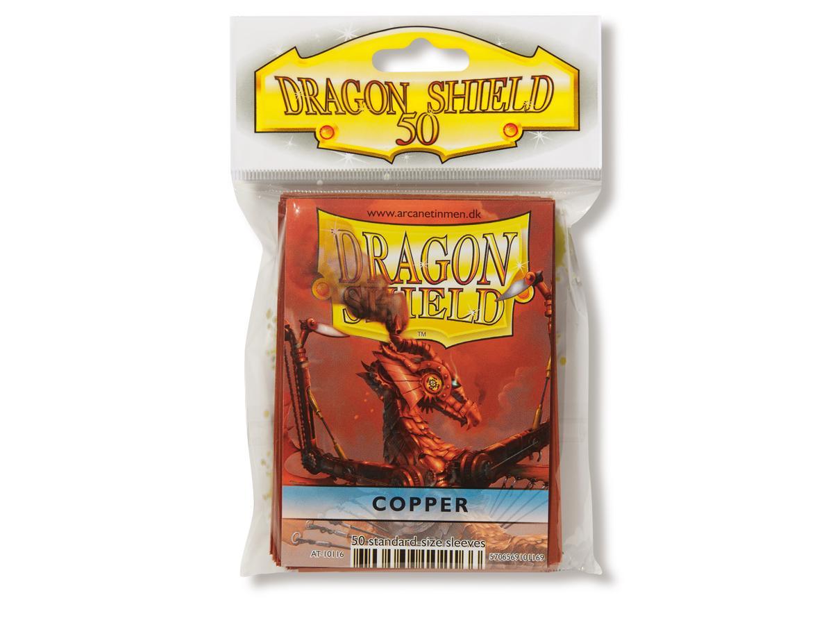 Dragon Shield Classic Sleeve - Copper ‘Fiddlestix’ 50ct | Spectrum Games