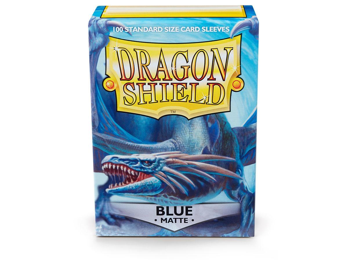 Dragon Shield Matte Sleeve -  Blue ‘Dennaesor’ 100ct | Spectrum Games