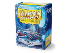 Dragon Shield Matte Sleeve -  Blue ‘Dennaesor’ 100ct | Spectrum Games