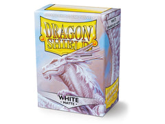 Dragon Shield Matte Sleeve - White ‘Bounteous’ 100ct | Spectrum Games