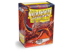 Dragon Shield Matte Sleeve - Red ‘Moltanis’ 100ct | Spectrum Games