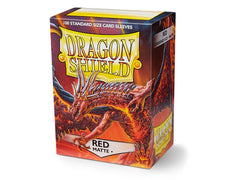 Dragon Shield Matte Sleeve - Red ‘Moltanis’ 100ct | Spectrum Games