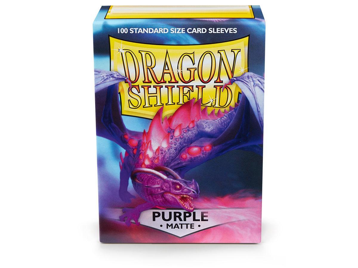 Dragon Shield Matte Sleeve - Purple ‘Miasma’ 100ct | Spectrum Games