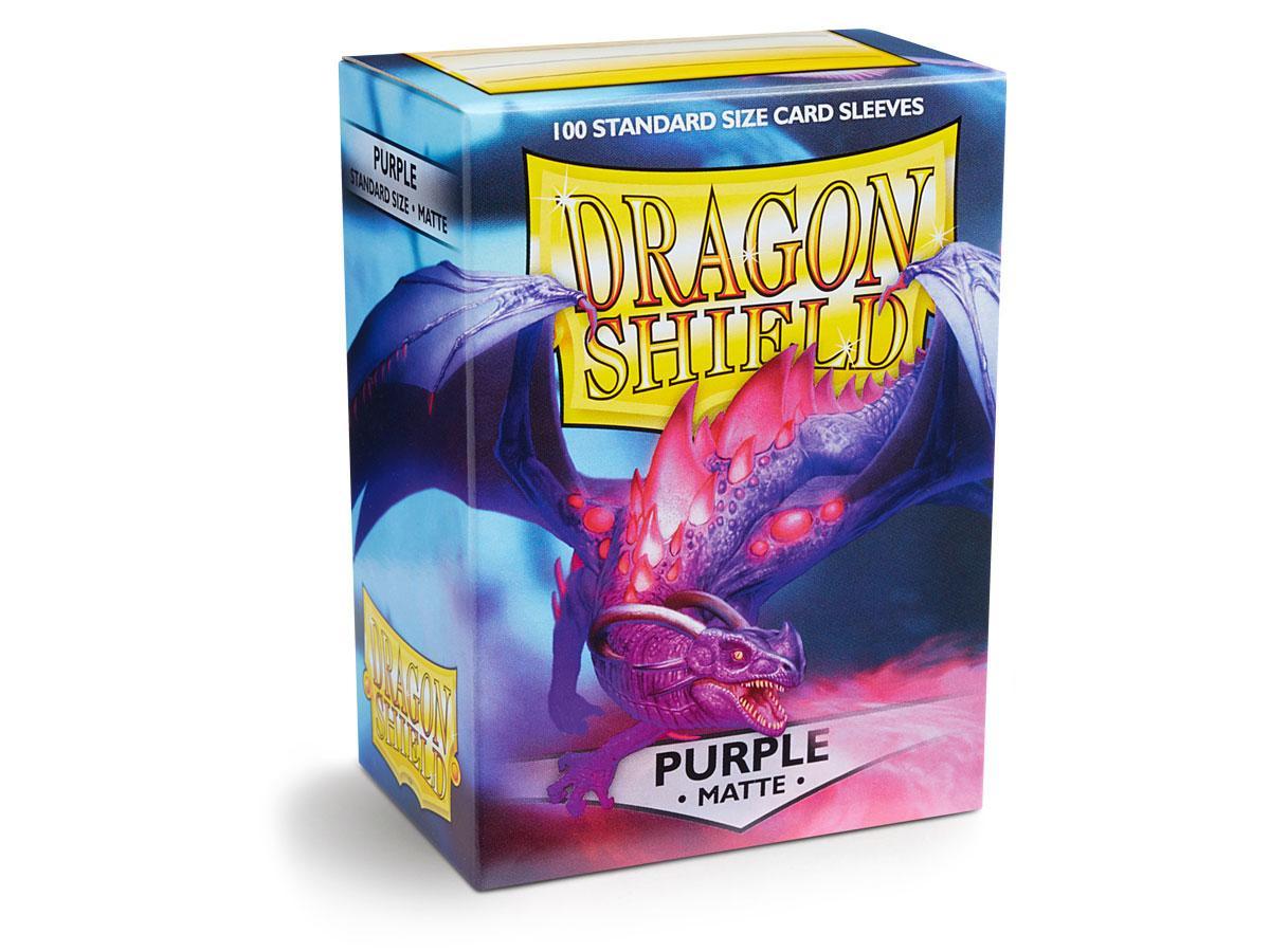 Dragon Shield Matte Sleeve - Purple ‘Miasma’ 100ct | Spectrum Games