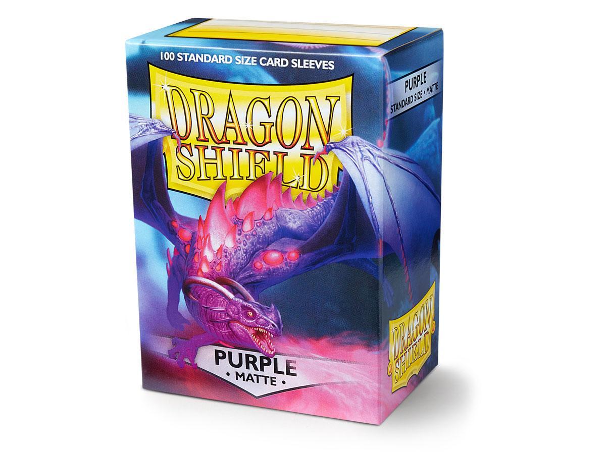 Dragon Shield Matte Sleeve - Purple ‘Miasma’ 100ct | Spectrum Games