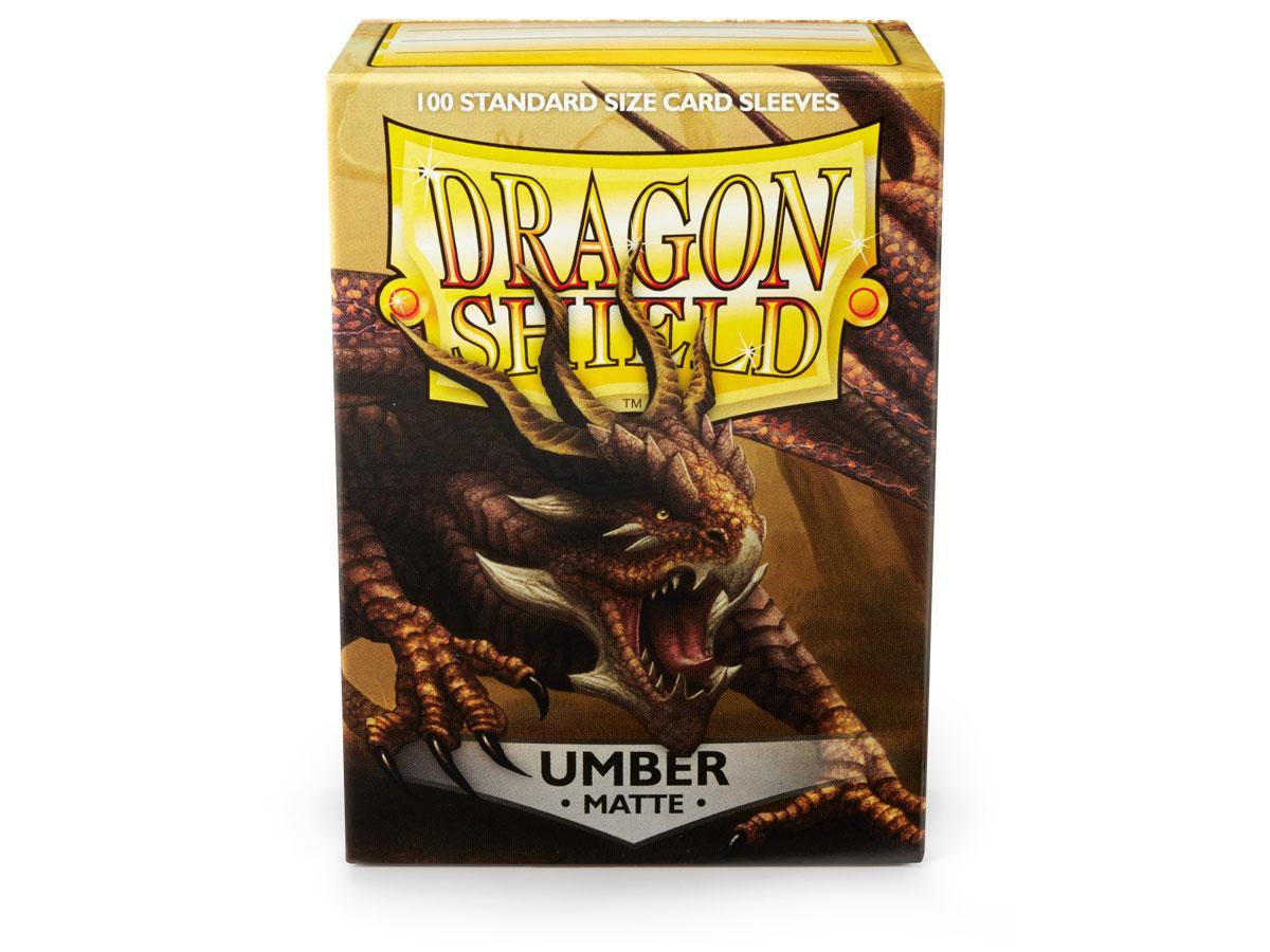 Dragon Shield Matte Sleeve - Umber ‘Teranha’ 100ct | Spectrum Games