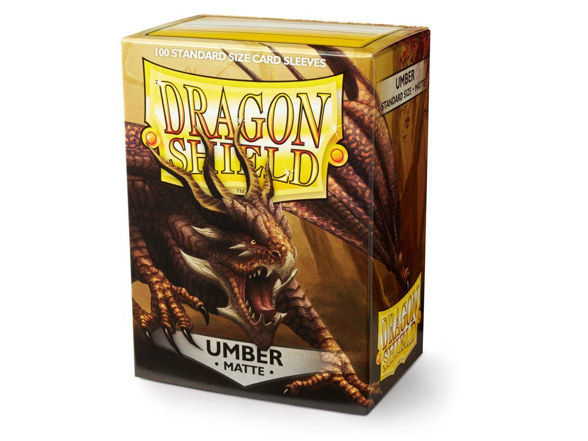 Dragon Shield Matte Sleeve - Umber ‘Teranha’ 100ct | Spectrum Games