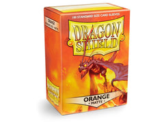 Dragon Shield Matte Sleeve - Orange ‘Usaqin 100ct | Spectrum Games