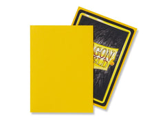 Dragon Shield Matte Sleeve - Yellow ‘Elichaphaz’ 100ct | Spectrum Games