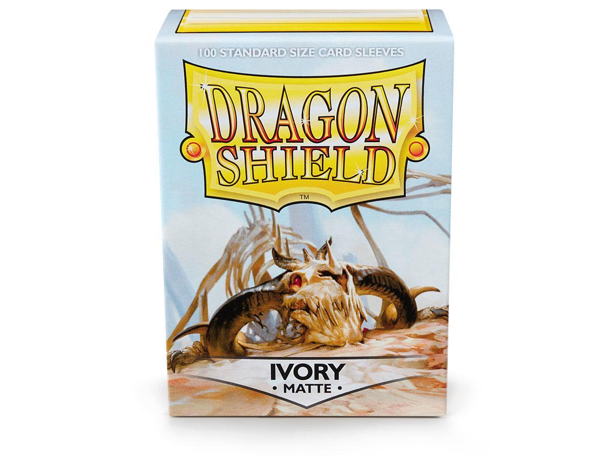 Dragon Shield Matte Sleeve - Ivory ‘Ogier’ 100ct | Spectrum Games