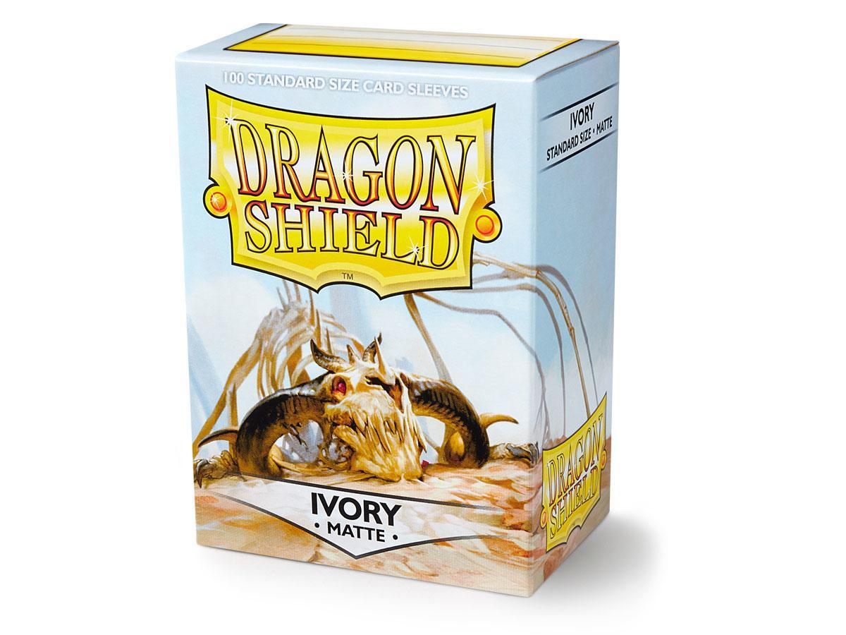 Dragon Shield Matte Sleeve - Ivory ‘Ogier’ 100ct | Spectrum Games