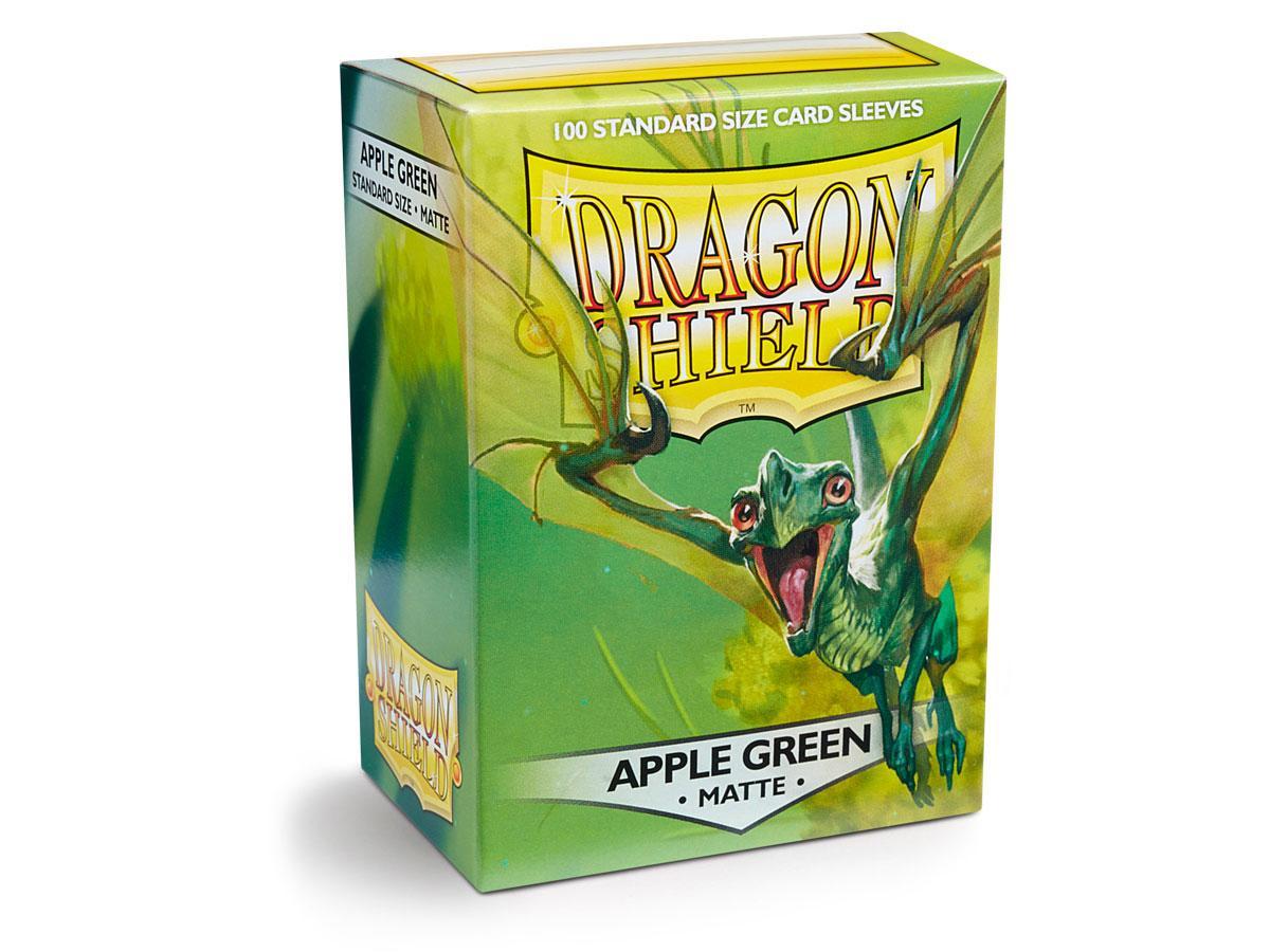 Dragon Shield Matte Sleeve -Apple Green ‘Eliban’ 100ct | Spectrum Games