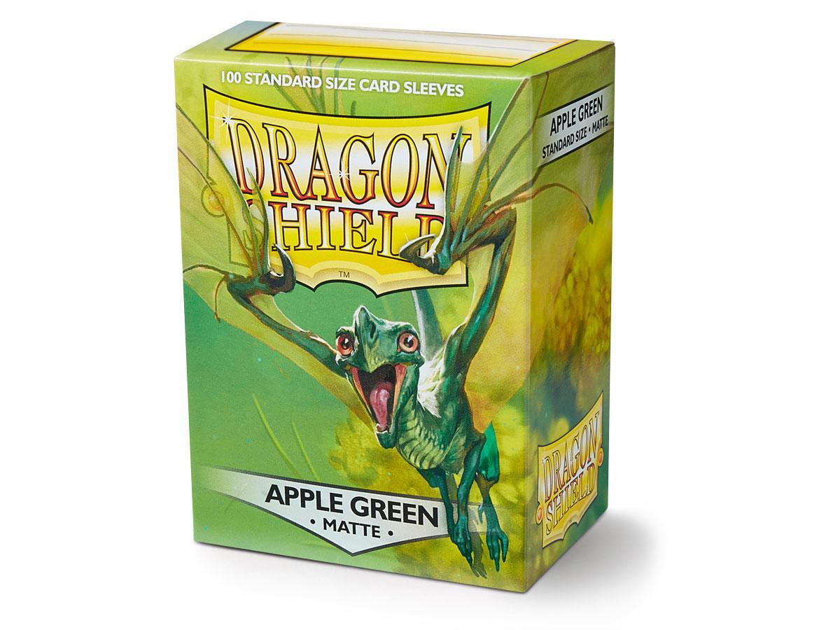 Dragon Shield Matte Sleeve -Apple Green ‘Eliban’ 100ct | Spectrum Games