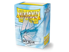 Dragon Shield Matte Sleeve - Sky Blue ‘Strata’ 100ct | Spectrum Games