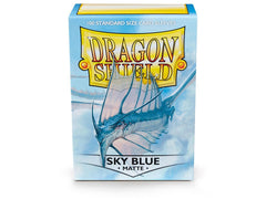 Dragon Shield Matte Sleeve - Sky Blue ‘Strata’ 100ct | Spectrum Games