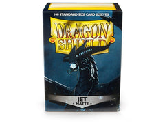 Dragon Shield Matte Sleeve - Jet ‘Bodom’ 100ct | Spectrum Games