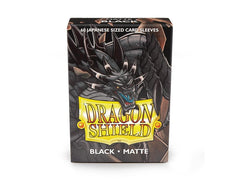 Dragon Shield Matte Sleeve - Black ‘Sokush’ 60ct | Spectrum Games