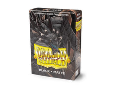 Dragon Shield Matte Sleeve - Black ‘Sokush’ 60ct | Spectrum Games