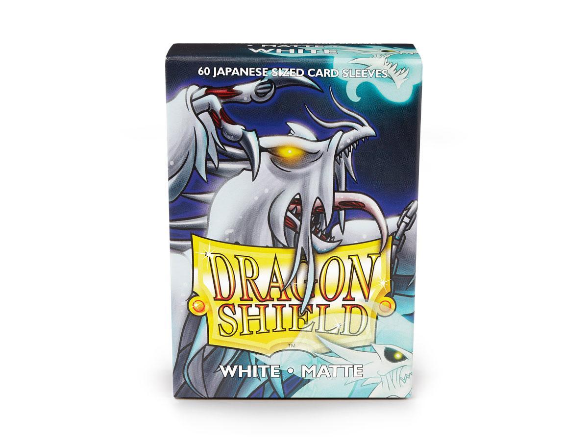 Dragon Shield Matte Sleeve - White ‘Yulinga’ 60ct | Spectrum Games