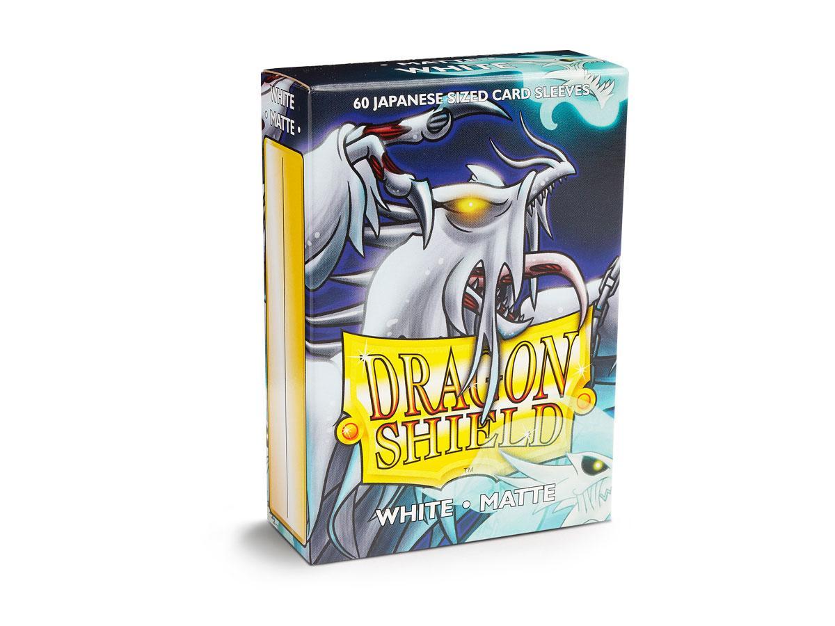 Dragon Shield Matte Sleeve - White ‘Yulinga’ 60ct | Spectrum Games