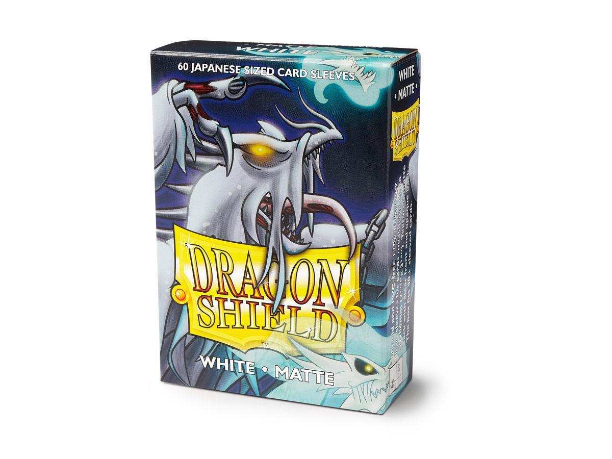 Dragon Shield Matte Sleeve - White ‘Yulinga’ 60ct | Spectrum Games