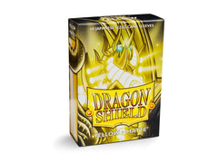 Dragon Shield Matte Sleeve - Yellow ‘SheSha’ 60ct | Spectrum Games