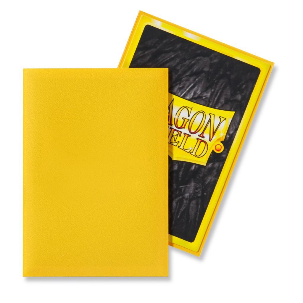 Dragon Shield Matte Sleeve - Yellow ‘SheSha’ 60ct | Spectrum Games