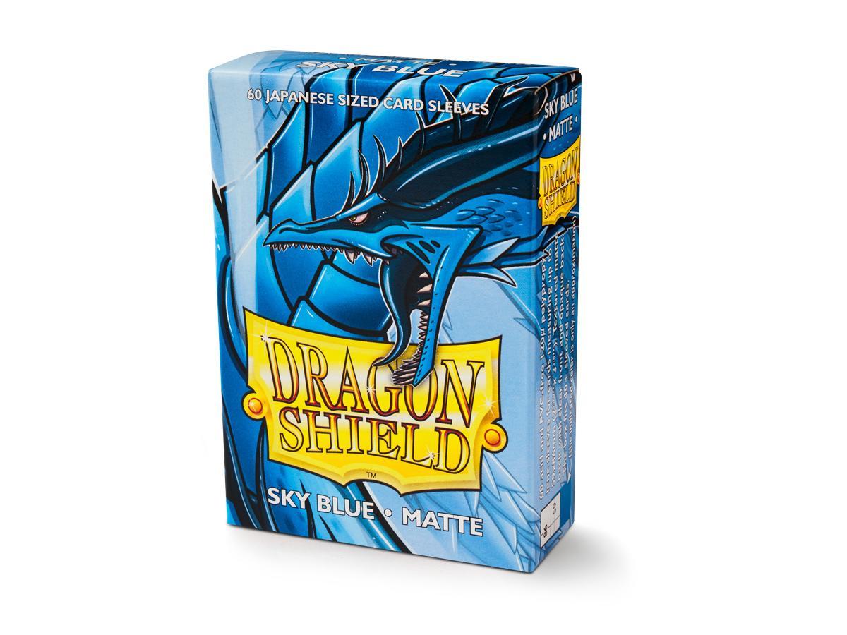 Dragon Shield Matte Sleeve - Sky Blue ‘Searinn’ 60ct | Spectrum Games