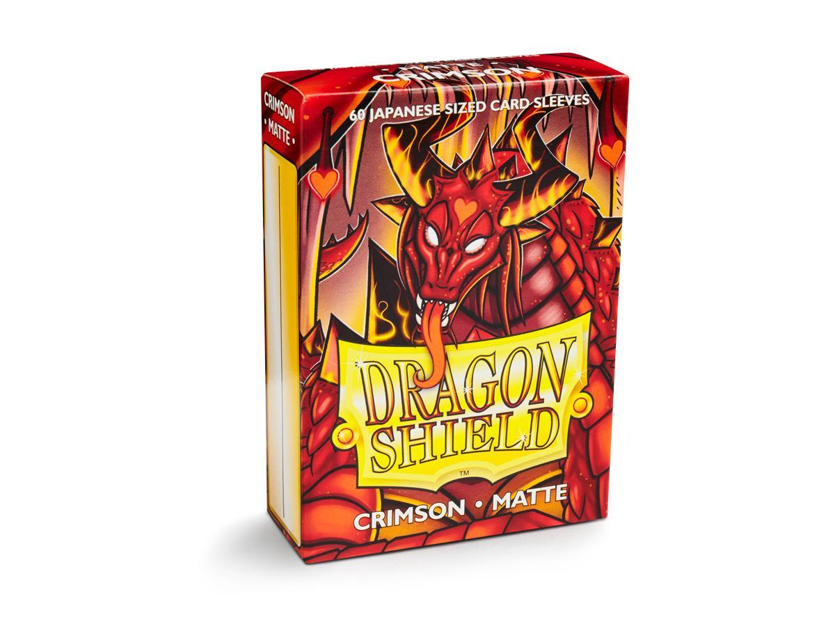 Dragon Shield Matte Sleeve - Crimson ‘Elohaen’ 60ct | Spectrum Games