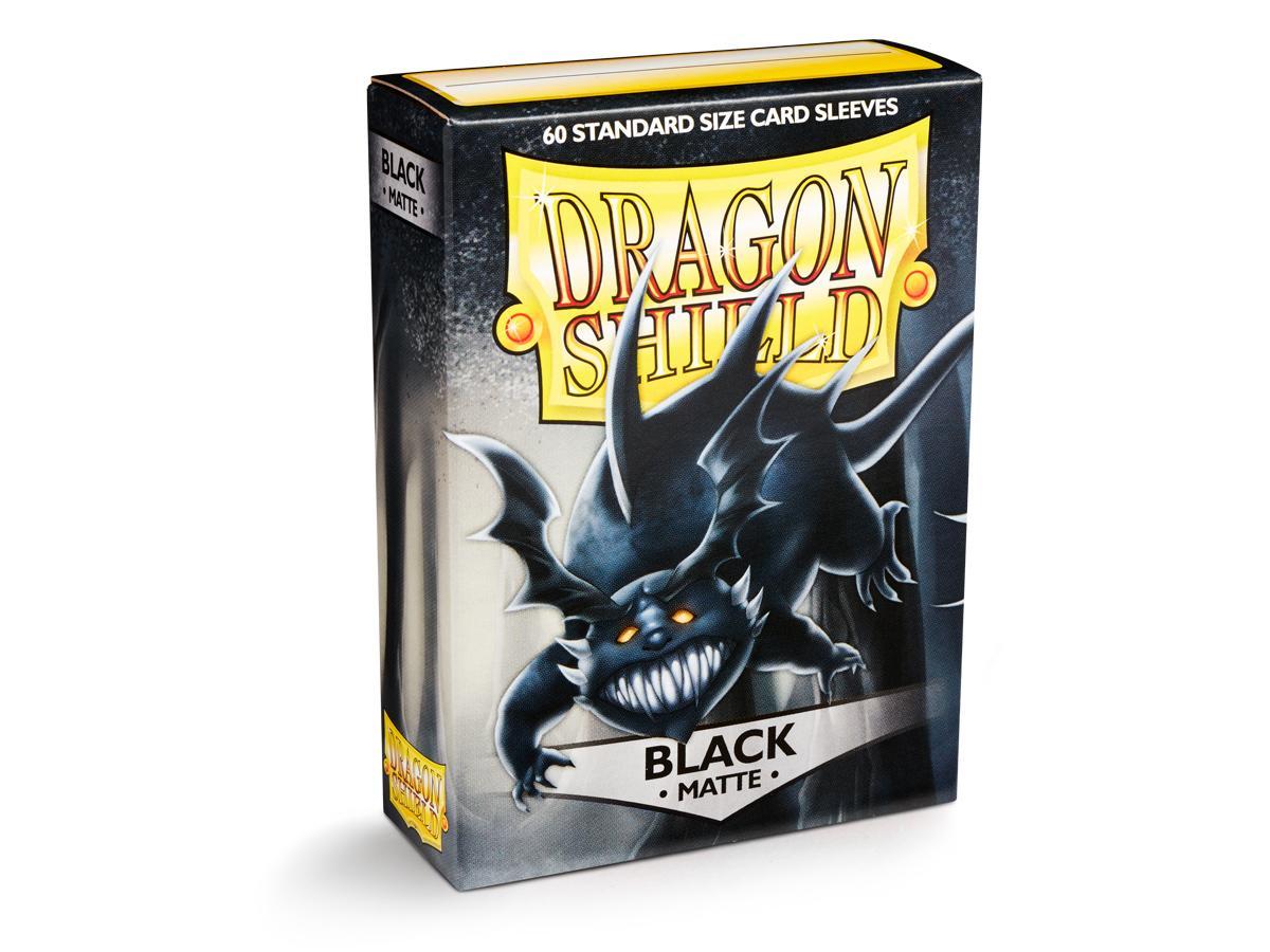 Dragon Shield Matte Sleeve - Black ‘Wanderer’ 60ct | Spectrum Games