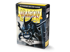 Dragon Shield Matte Sleeve - Black ‘Wanderer’ 60ct | Spectrum Games