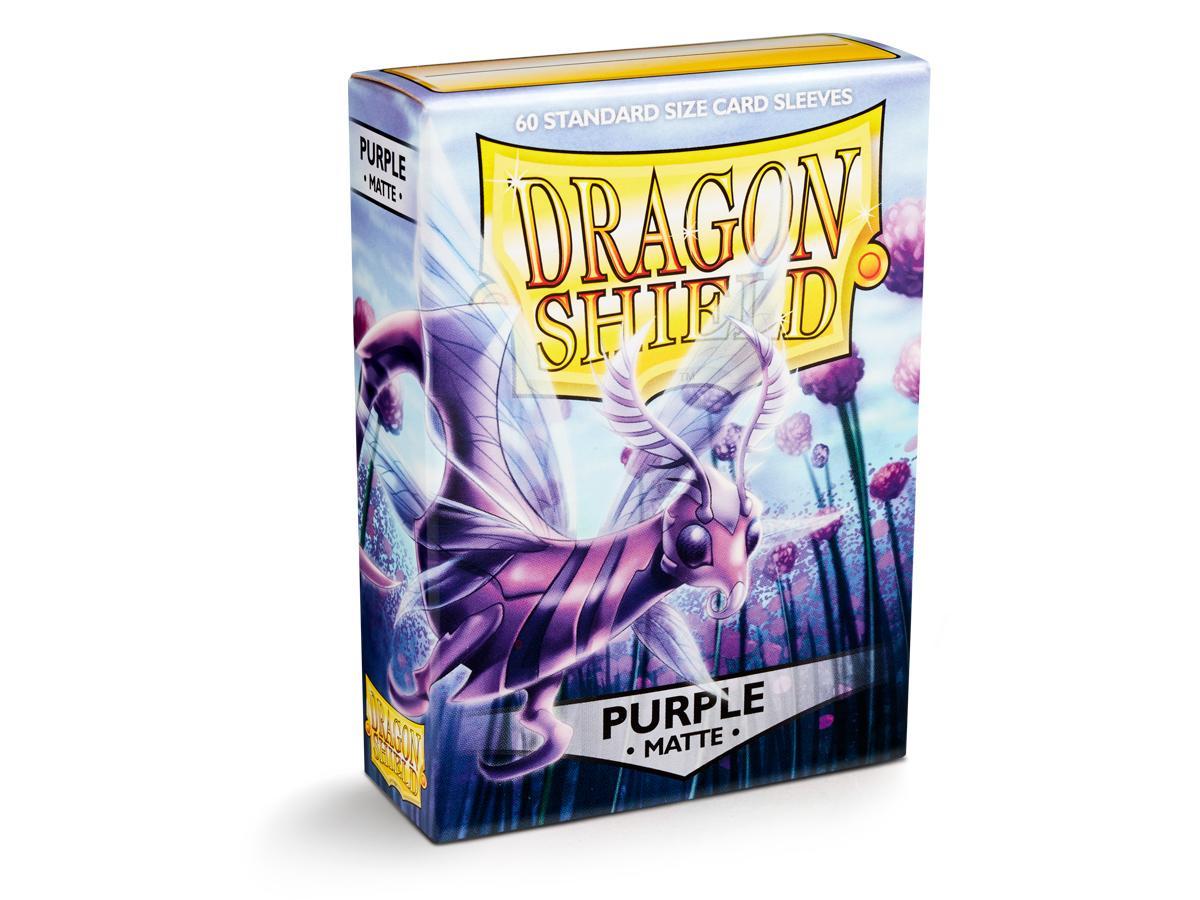 Dragon Shield Matte Sleeve - Purple ‘Mefitas’ 60ct | Spectrum Games