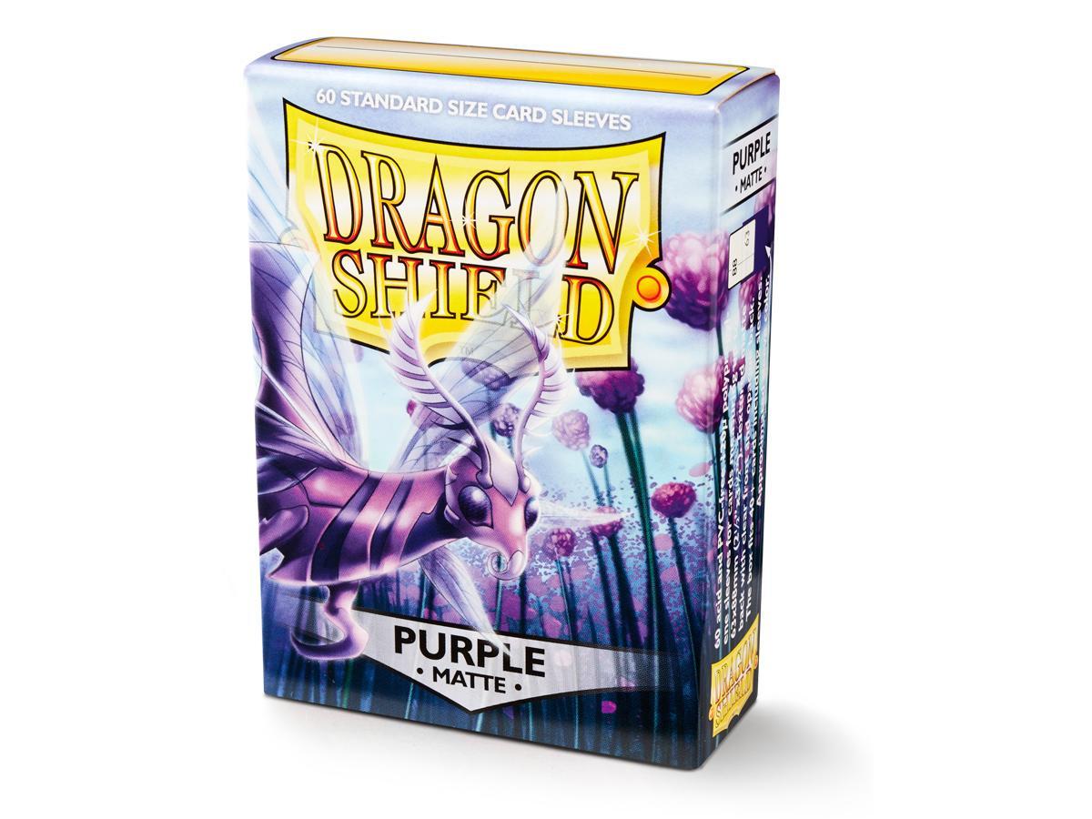 Dragon Shield Matte Sleeve - Purple ‘Mefitas’ 60ct | Spectrum Games