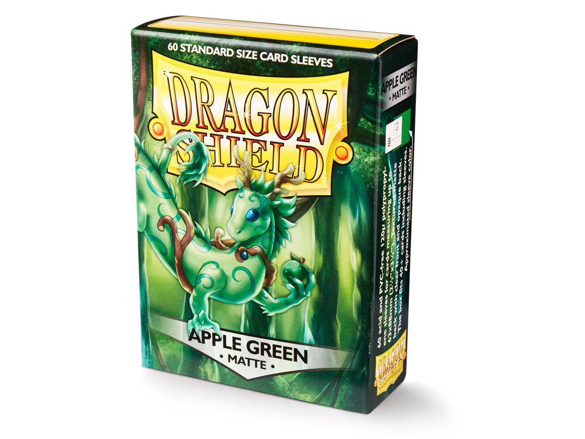 Dragon Shield Matte Sleeve - Apple Green ‘Melanian’ 60ct | Spectrum Games