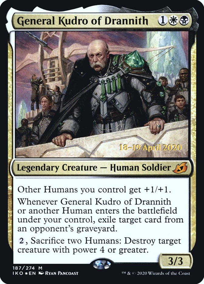 General Kudro of Drannith  [Ikoria: Lair of Behemoths Prerelease Promos] | Spectrum Games