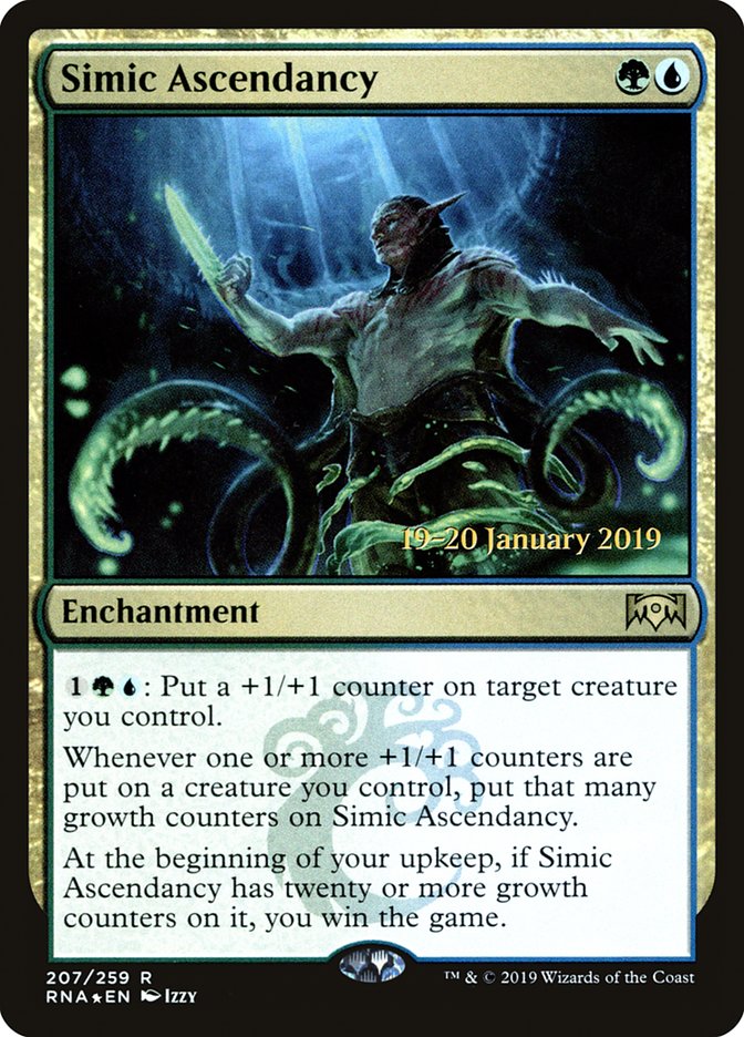 Simic Ascendancy [Ravnica Allegiance Prerelease Promos] | Spectrum Games