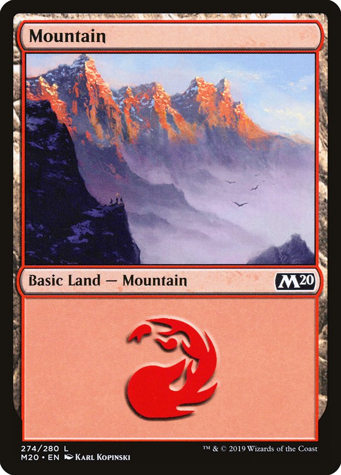 Mountain (#274) [Core Set 2020] | Spectrum Games