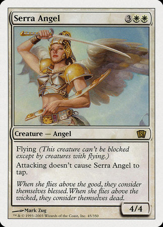 Serra Angel [Eighth Edition] | Spectrum Games